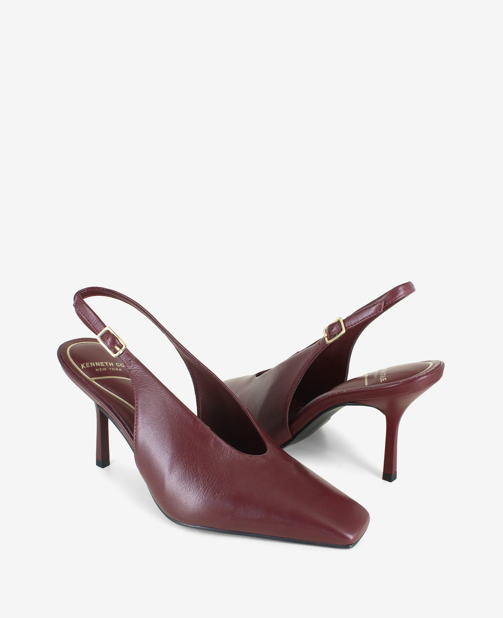 Aerial Leather Slingback Heel - Image 2
