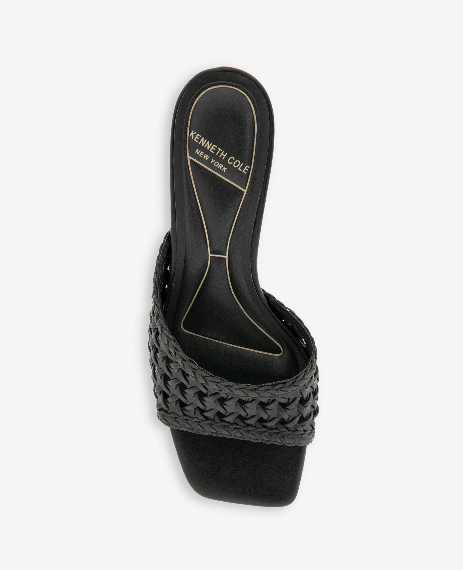 Arita Woven Leather Open Toe Heel - Image 3
