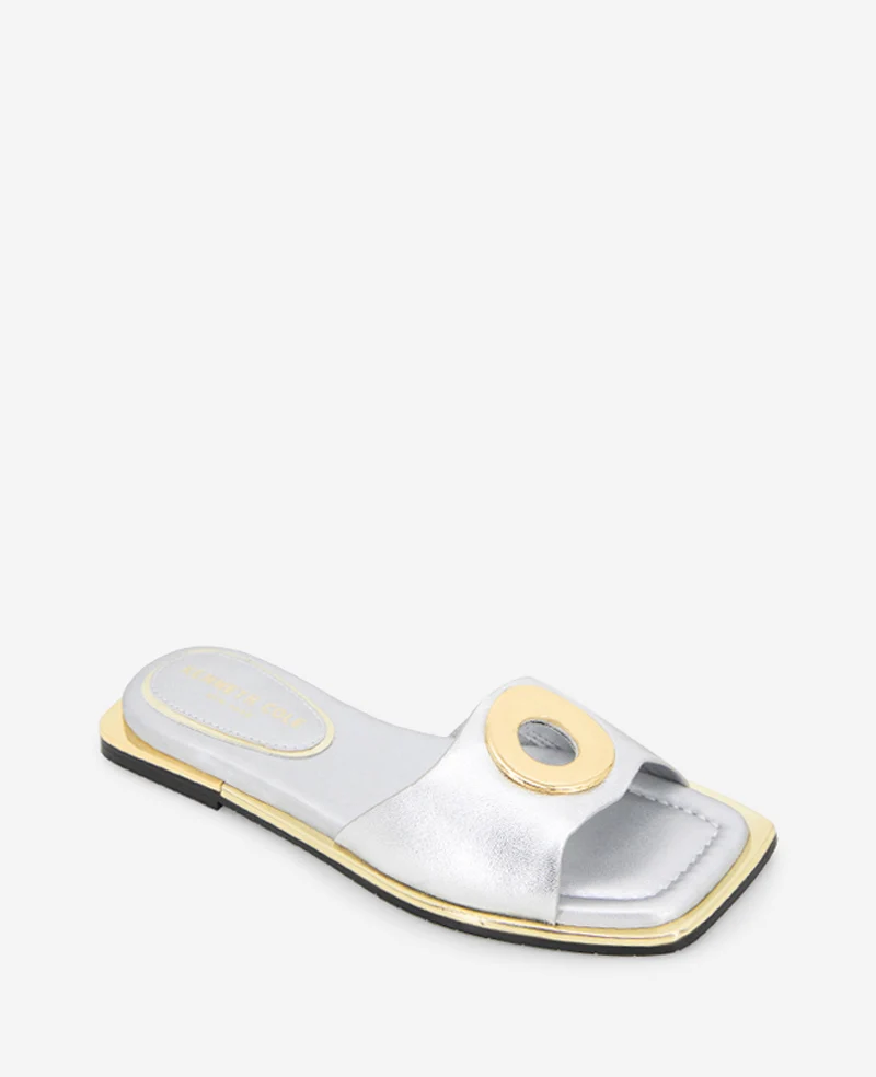 Asher Metallic Metal Ring Sandal - Image 4