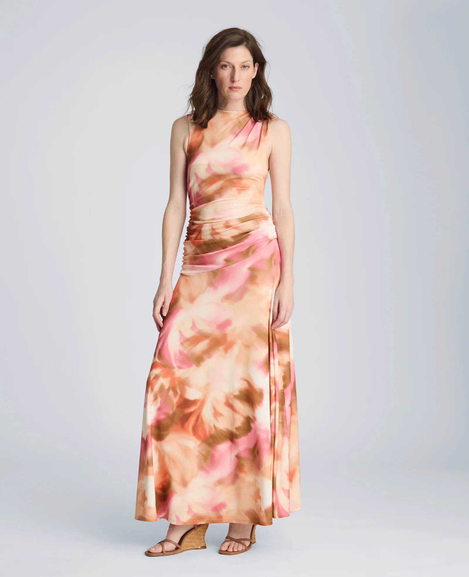 Asymmetrical Maxi Dress - Image 4