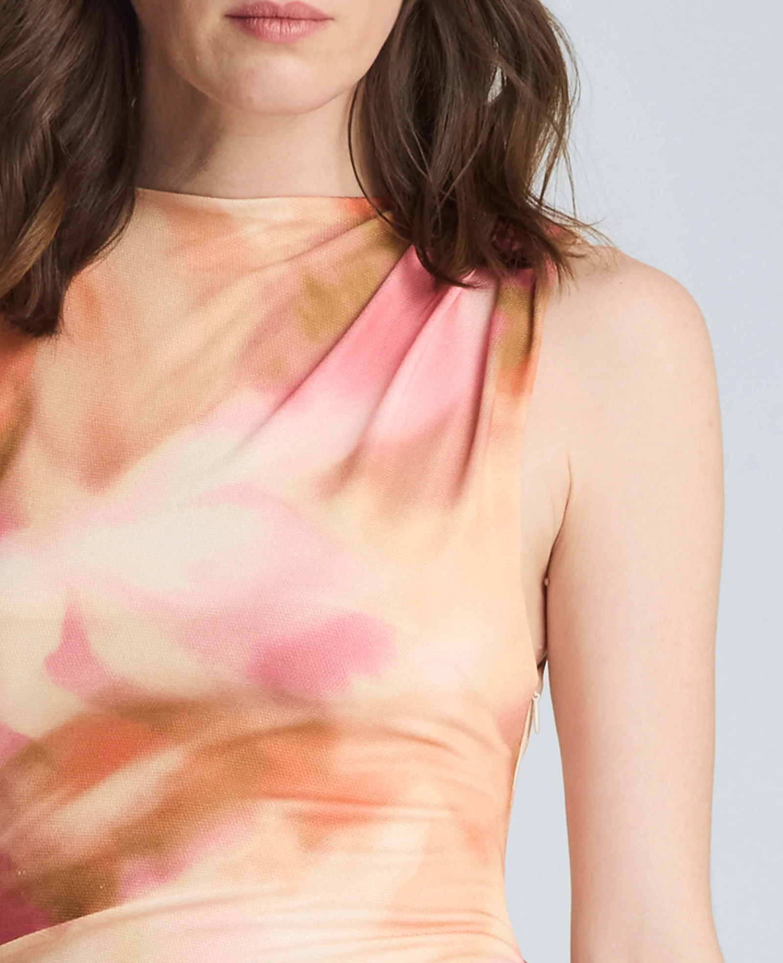 Asymmetrical Maxi Dress - Image 5
