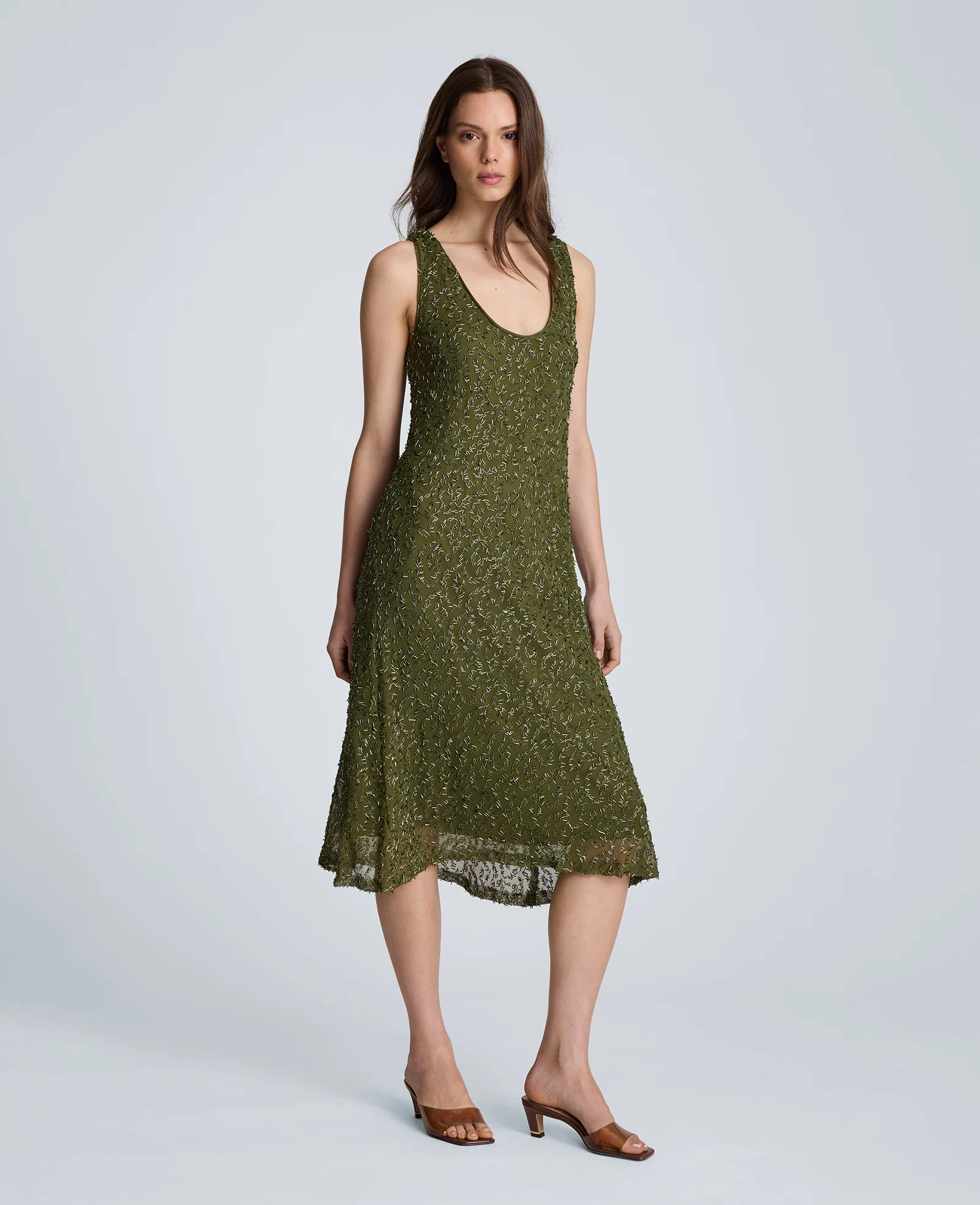 Bias Long Slip Dress - Image 3