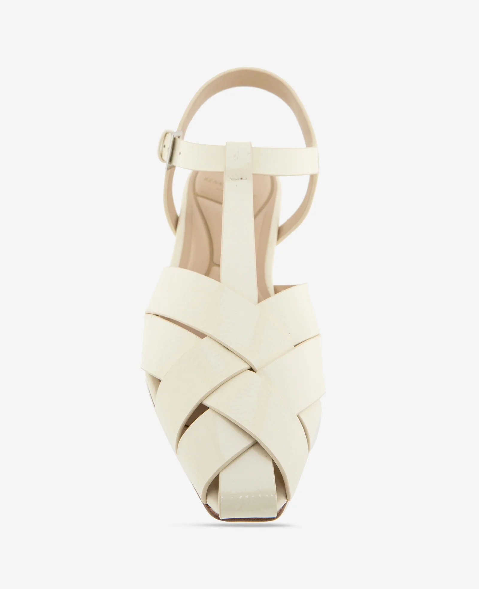 Bindy Woven Leather T-Strap Sandal - Image 3