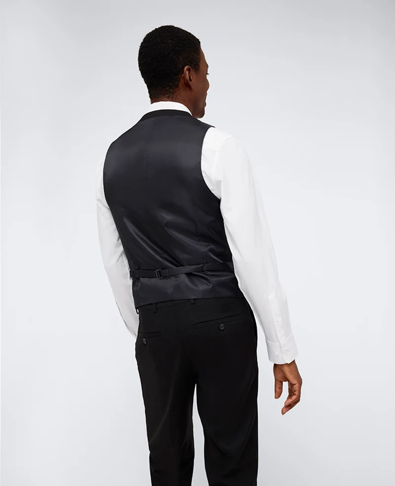 Kenneth Cole Reaction Ready Flex Slim-Fit Suit Separate Vest - Image 2