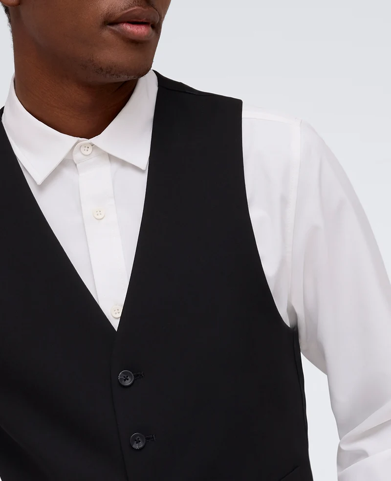 Kenneth Cole Reaction Ready Flex Slim-Fit Suit Separate Vest - Image 5