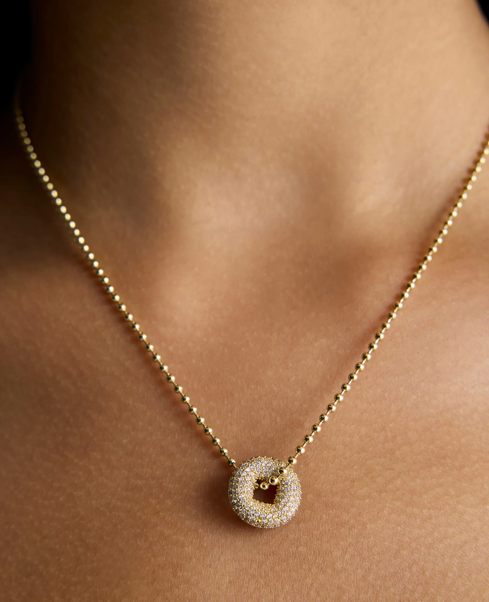 BONBONWHIMS Mental Health Coalition Charm Necklace - Black - Image 3
