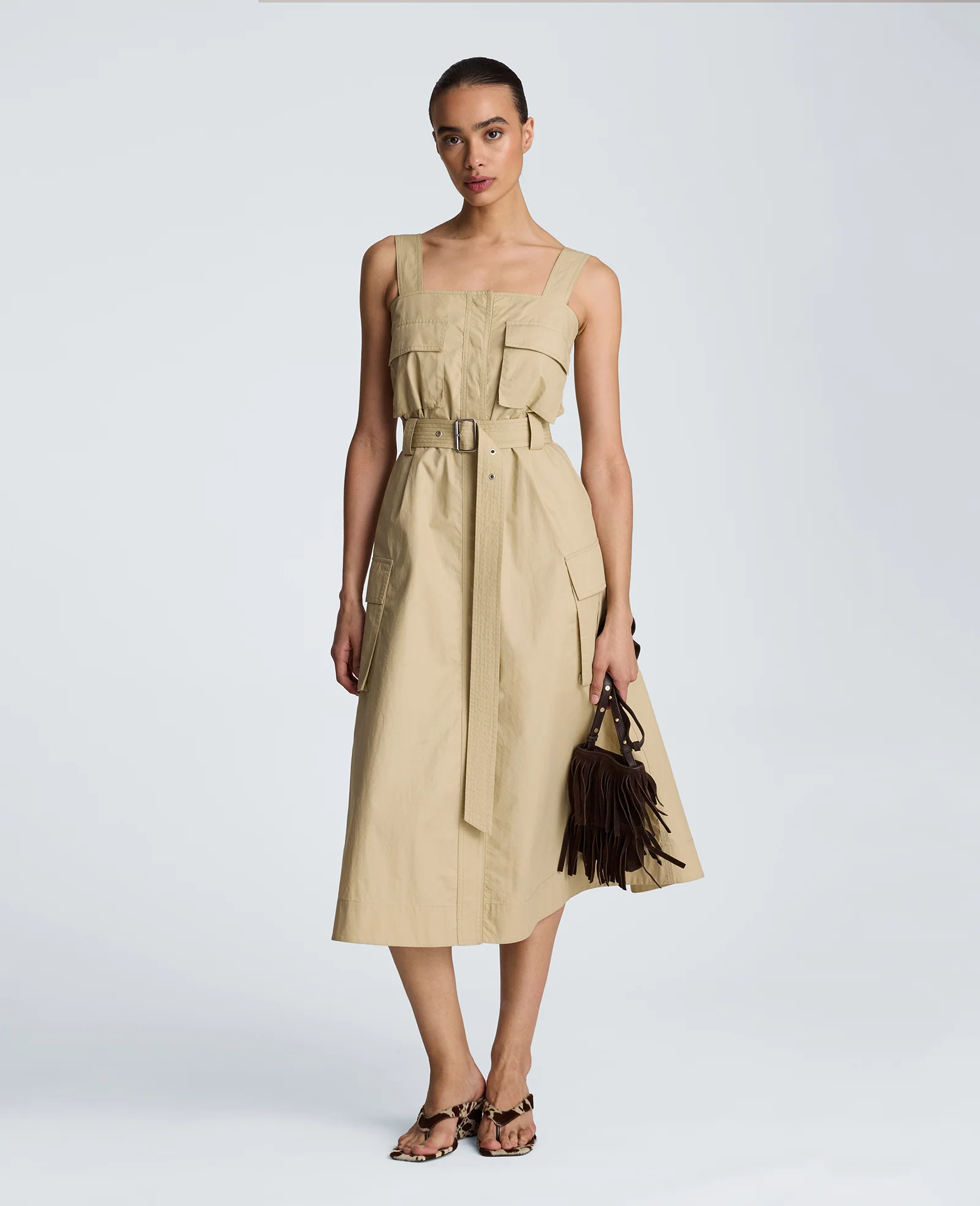 Cargo Midi Dress - Image 3