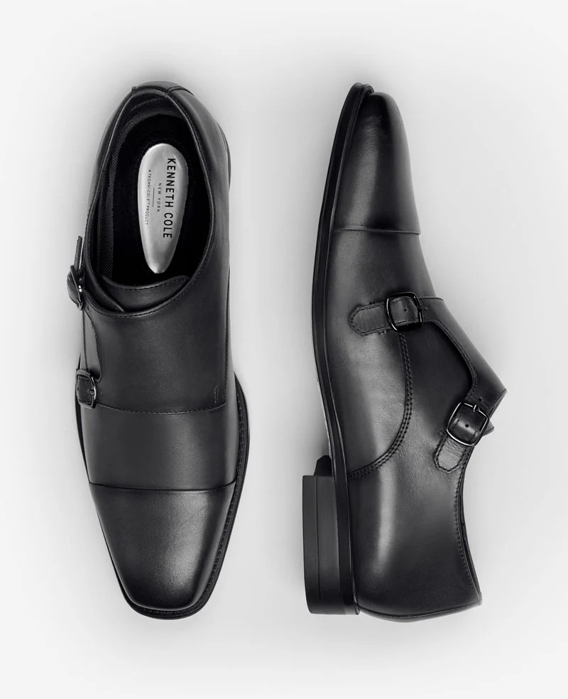 Charles Double Monk Strap Cap Toe Oxford - Image 4