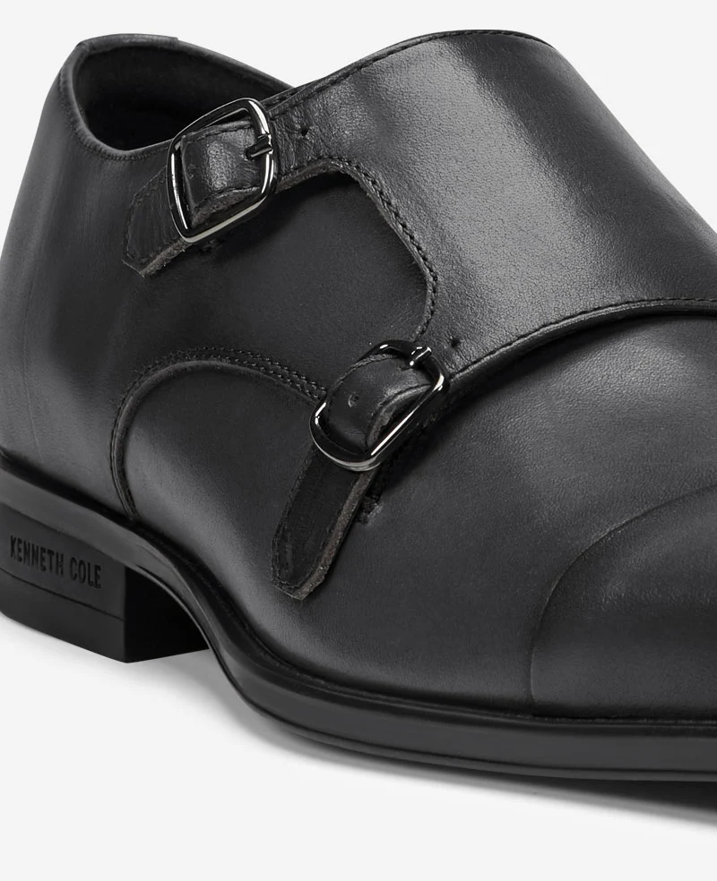 Charles Double Monk Strap Cap Toe Oxford - Image 5