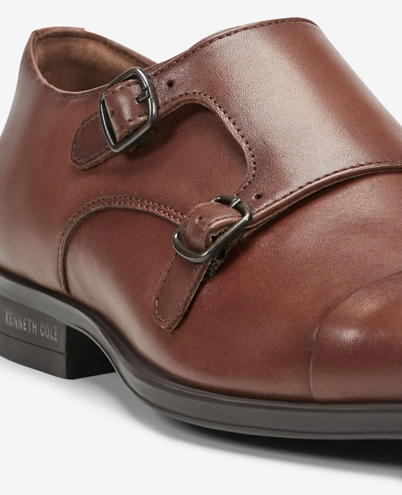 Charles Double Monk Strap Cap Toe Oxford - Image 5