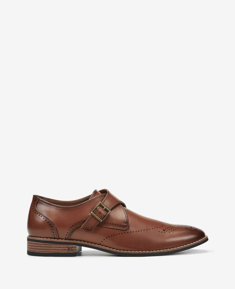 REACTION - Cheer Brogue Single Monk Strap