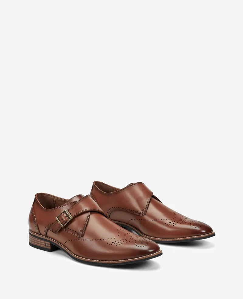 REACTION - Cheer Brogue Single Monk Strap - Image 3