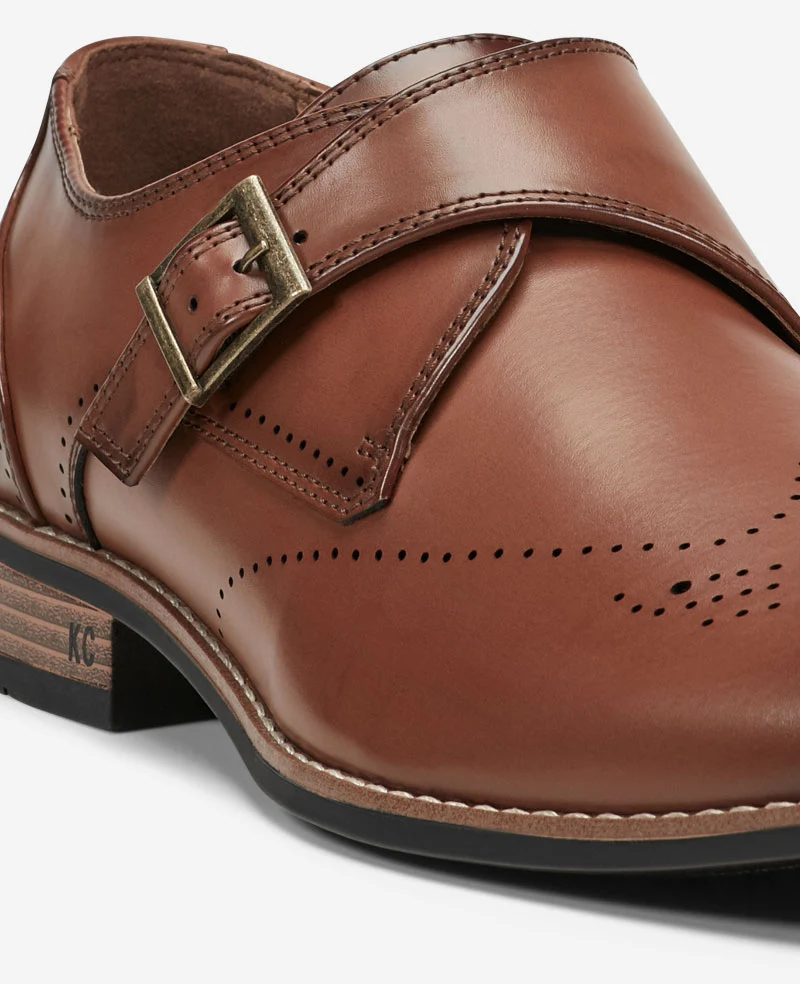REACTION - Cheer Brogue Single Monk Strap - Image 5