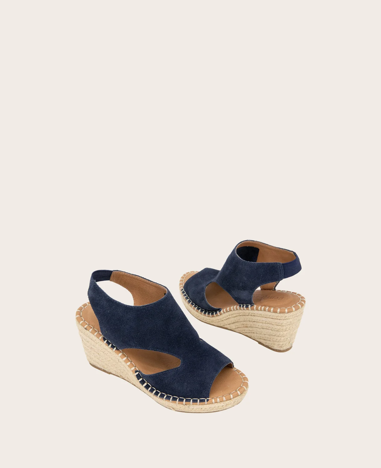 GENTLE SOULS- Cody Suede Espadrille Wedge - Image 2