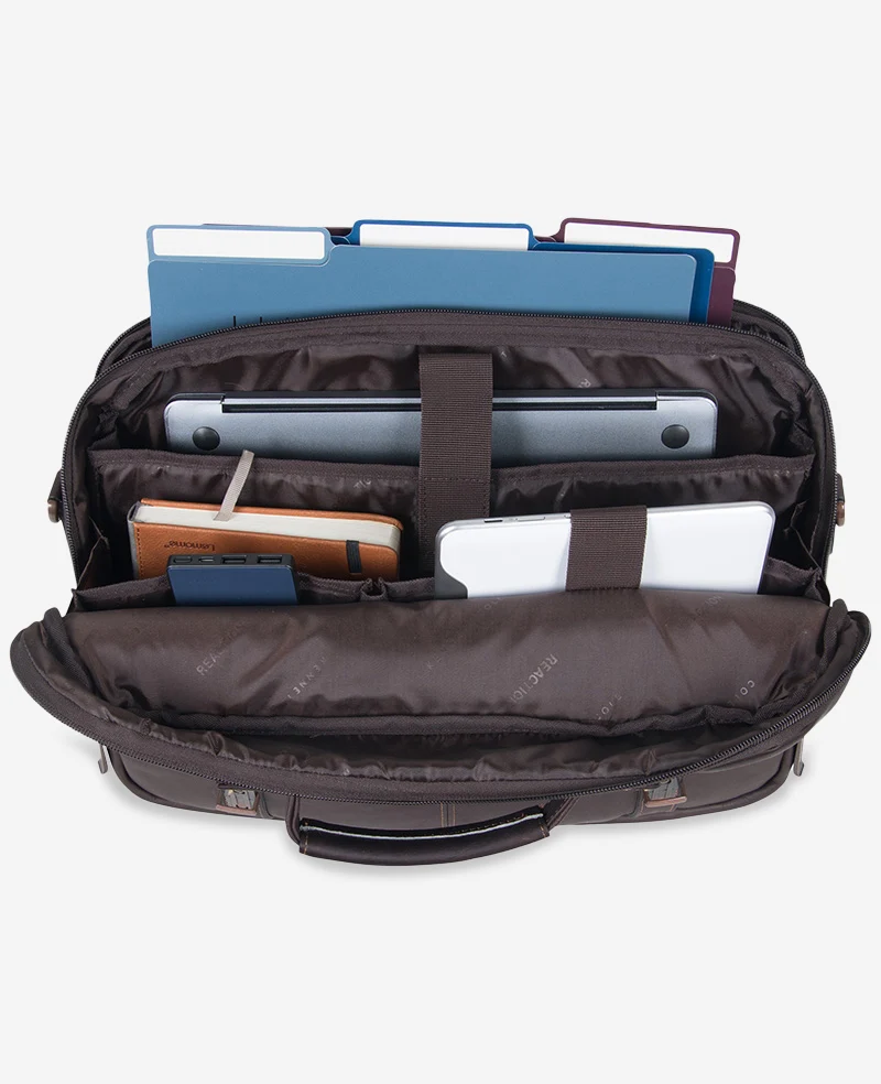 Colombian Leather Flapover Messenger Bag - Image 4