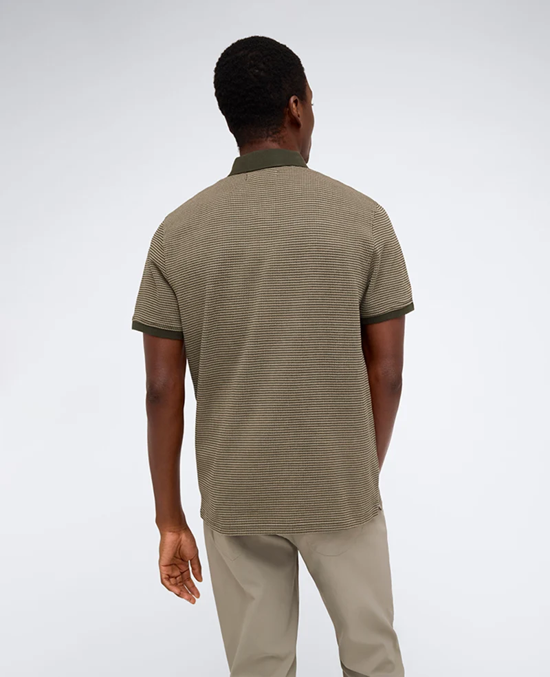 Contrast Placket Button Polo - Image 2
