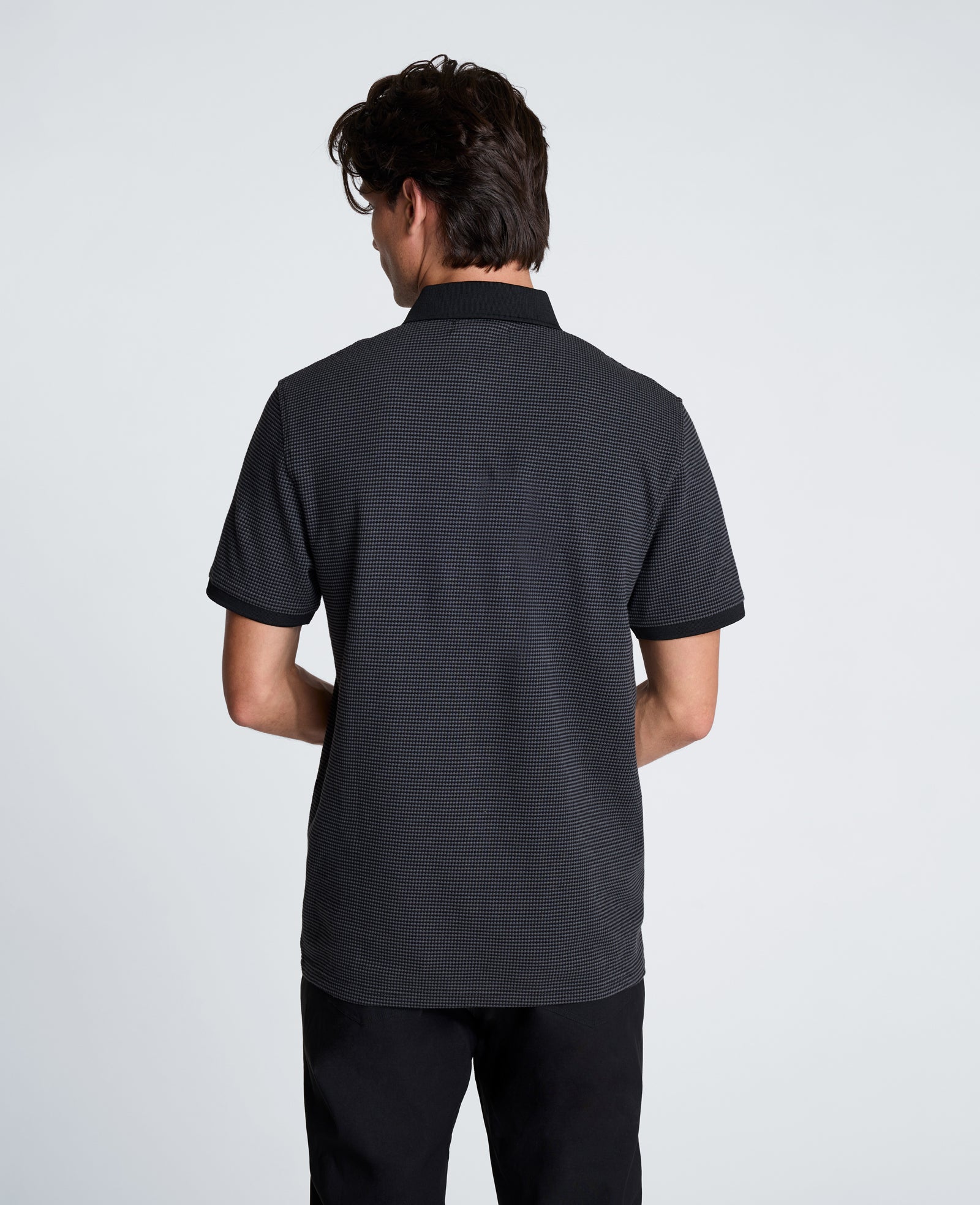 Contrast Placket Short Sleeve Polo - Image 2