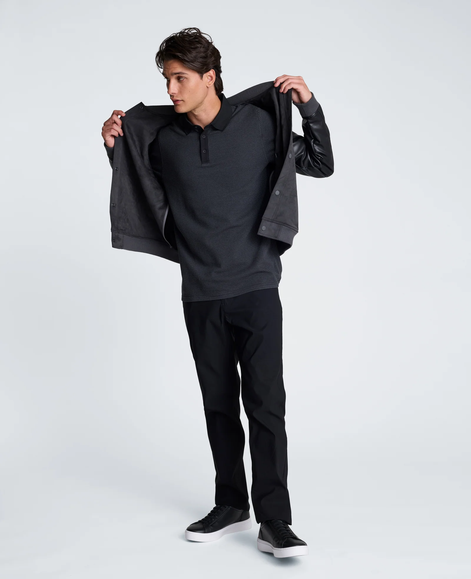 Contrast Placket Short Sleeve Polo - Image 4