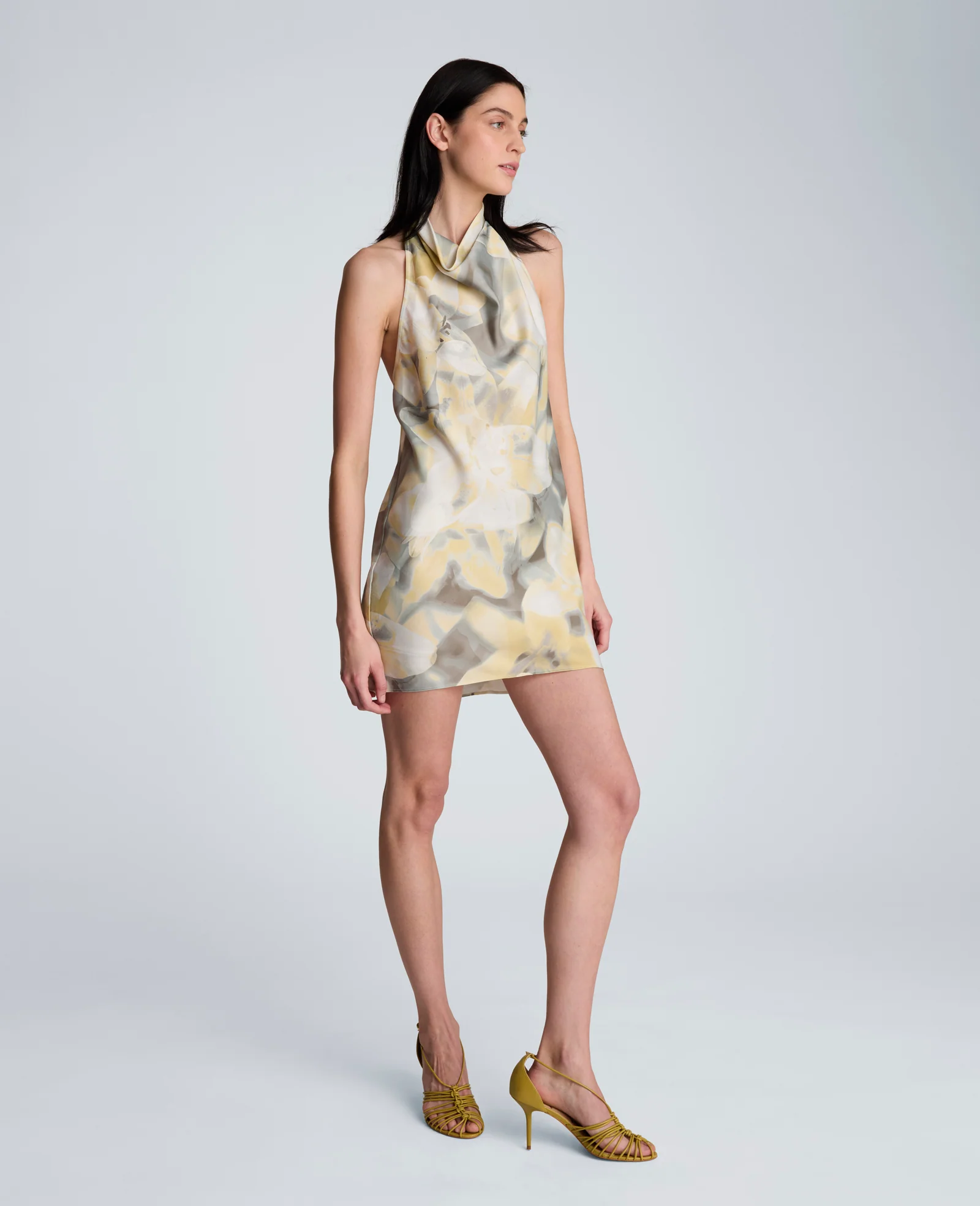 Cowl Mock Neck Dress - Image 3