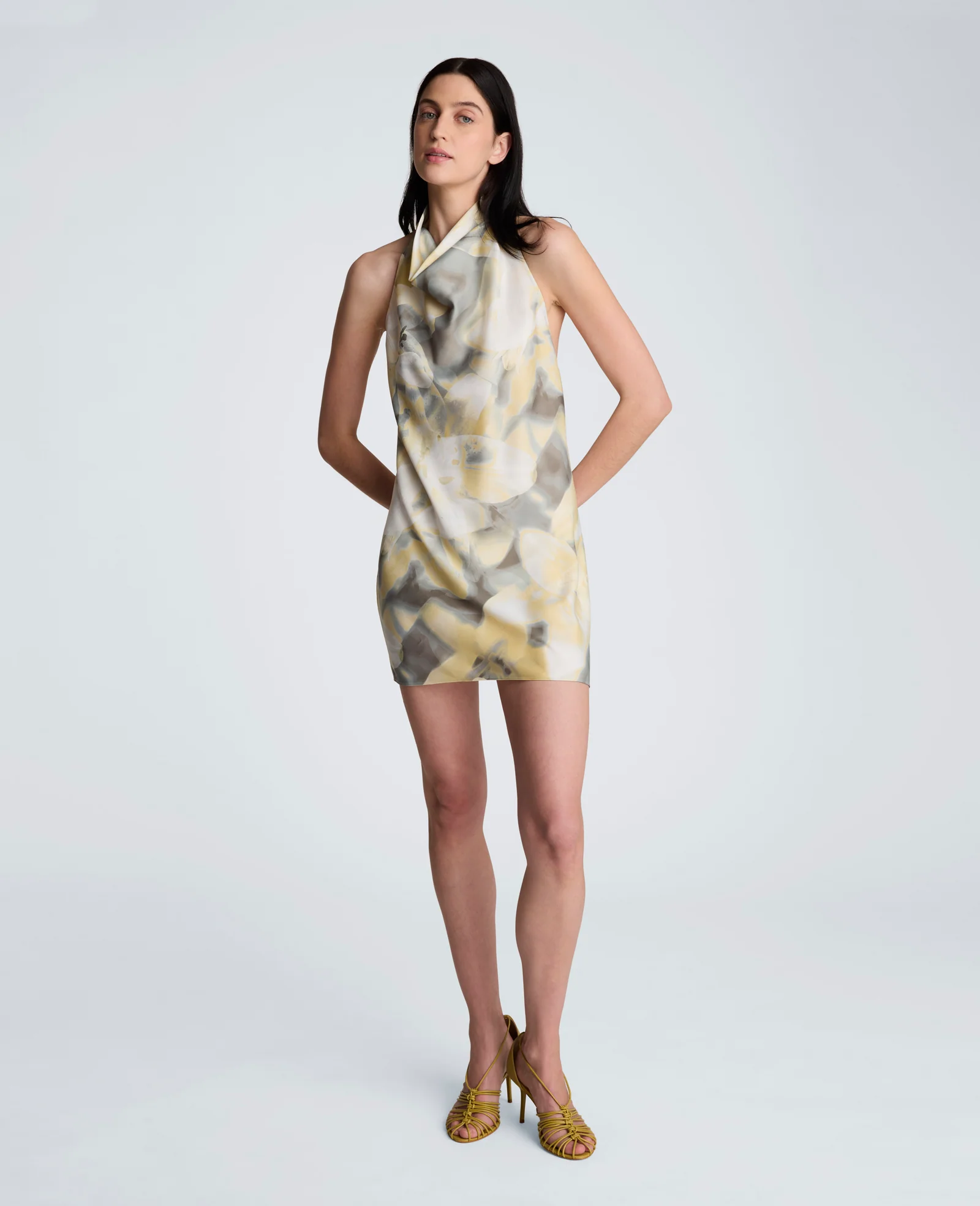 Cowl Mock Neck Dress - Image 4