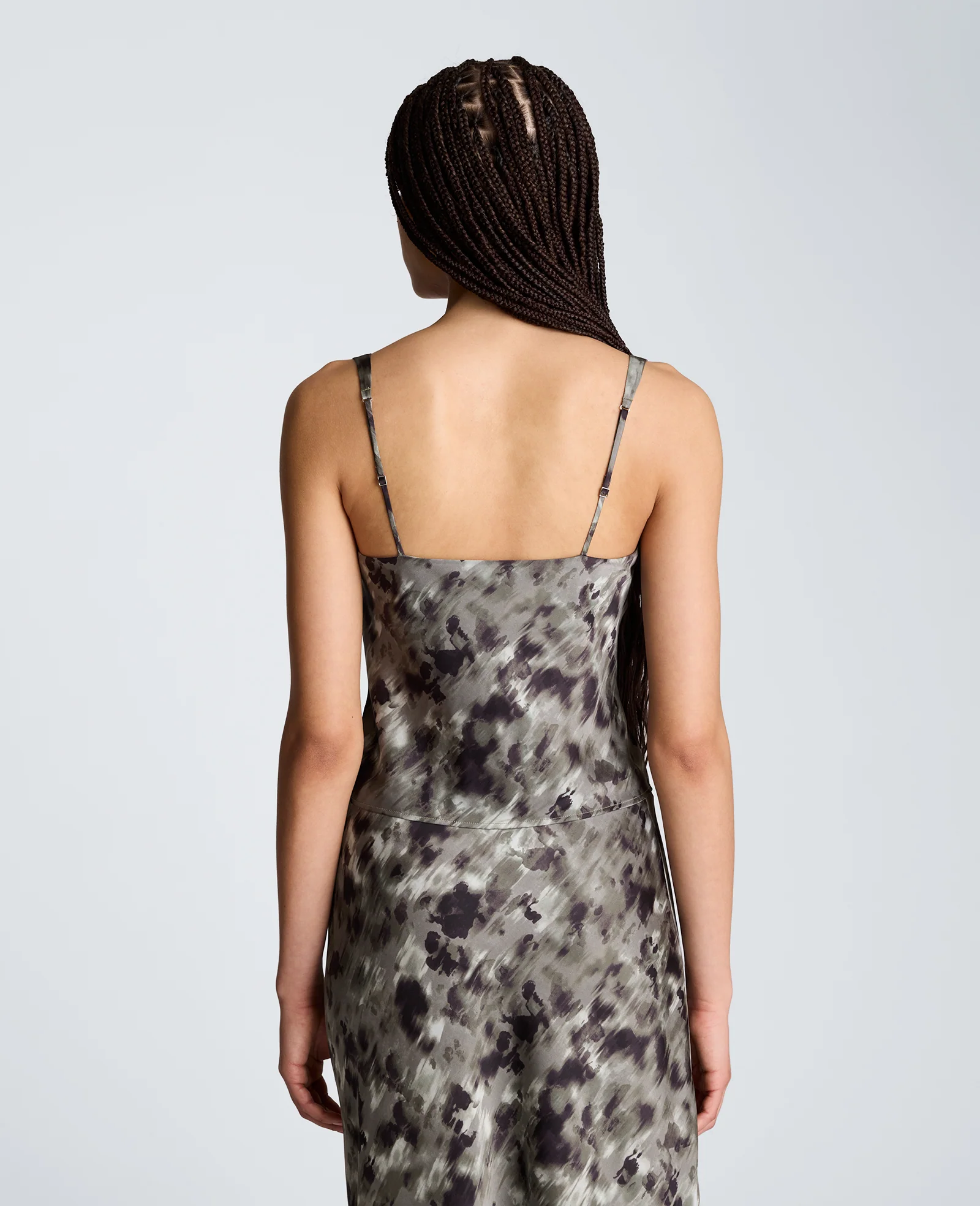 Cowl Neck Cropped Cami - Image 2