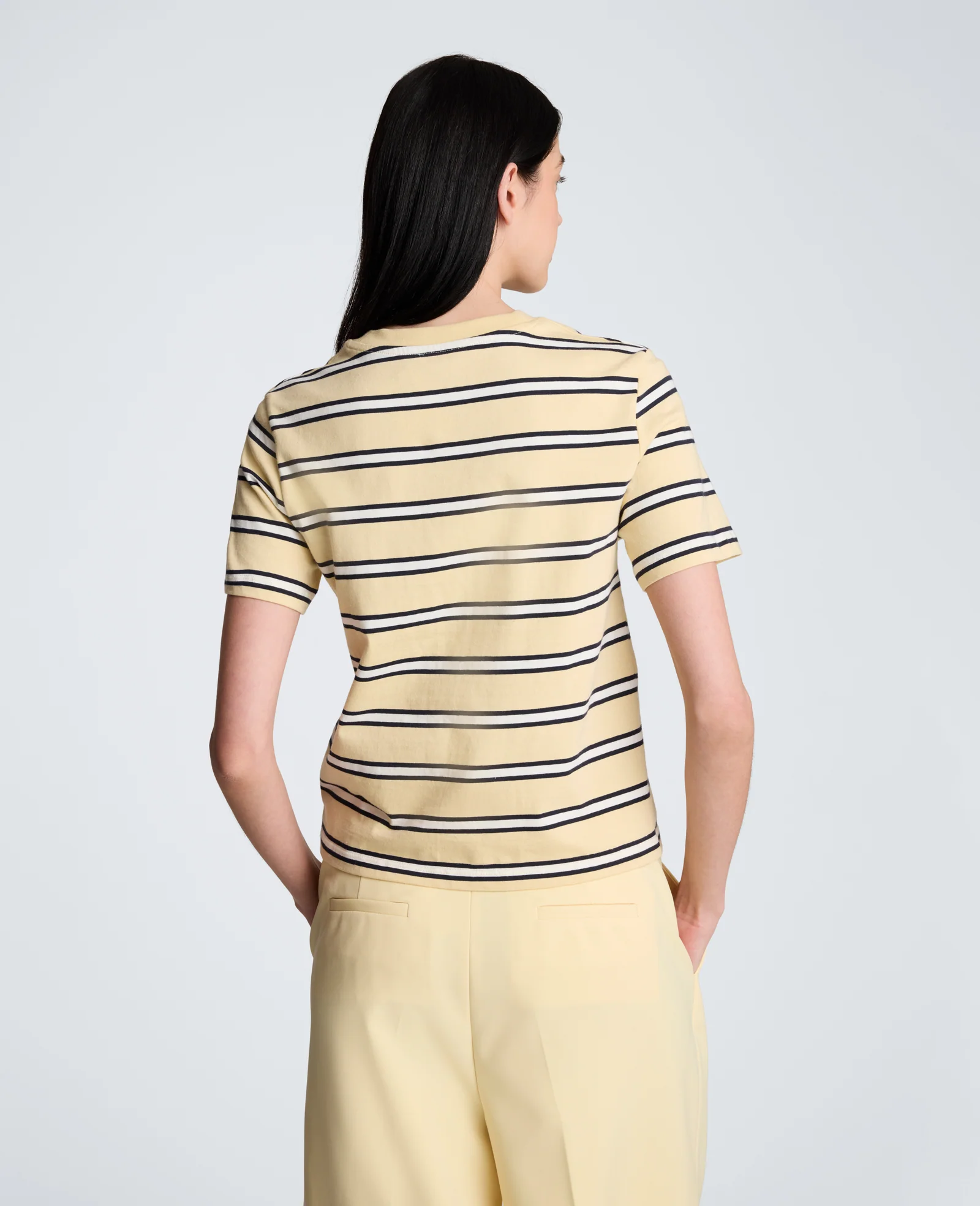 Crewneck Stripe Tee - Image 3