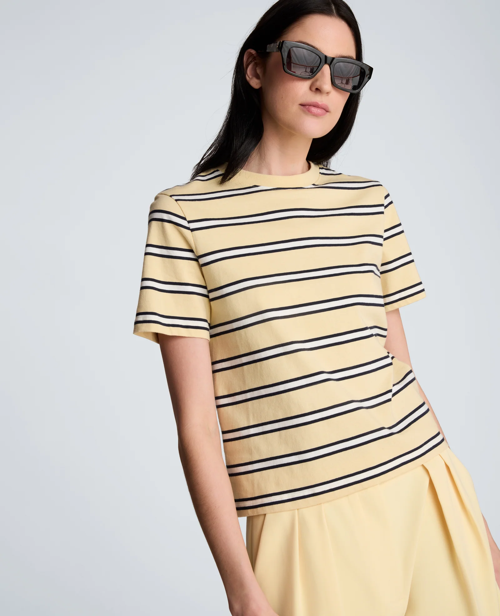 Crewneck Stripe Tee - Image 4