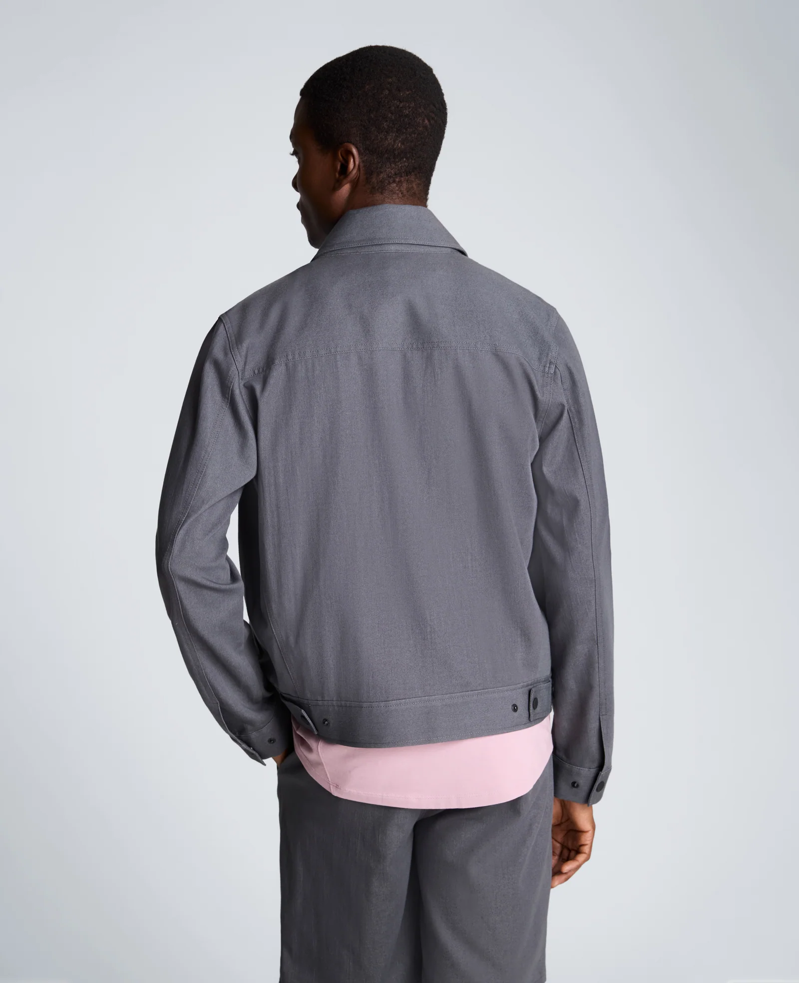 Denim Trucker Jacket - Image 4