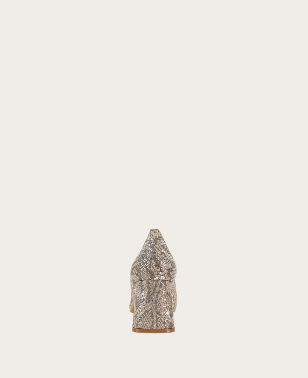 GENTLE SOULS - Dionne Snakeskin Leather Heel - Image 4