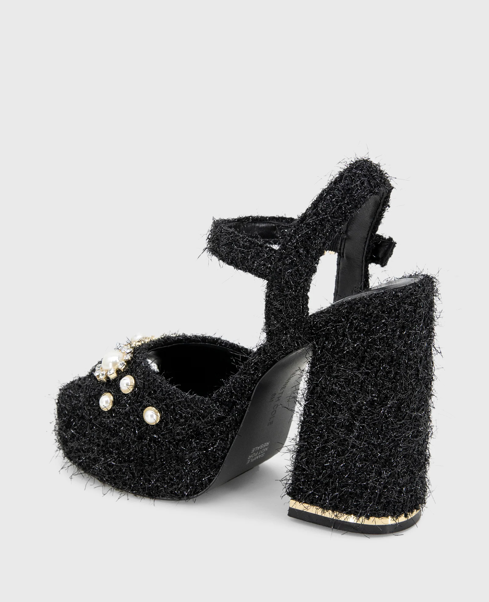Dolly Charms Fabric Platform Sandal - Image 3
