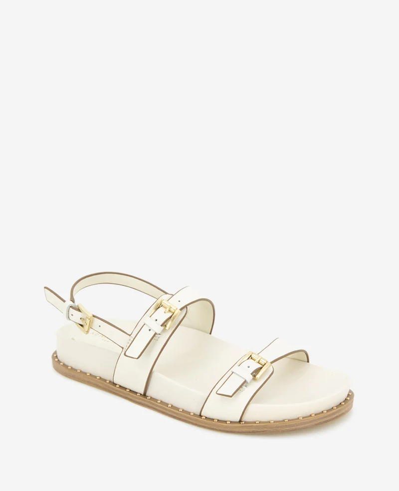 Drinity Leather Band Buckle Sandal - Image 3