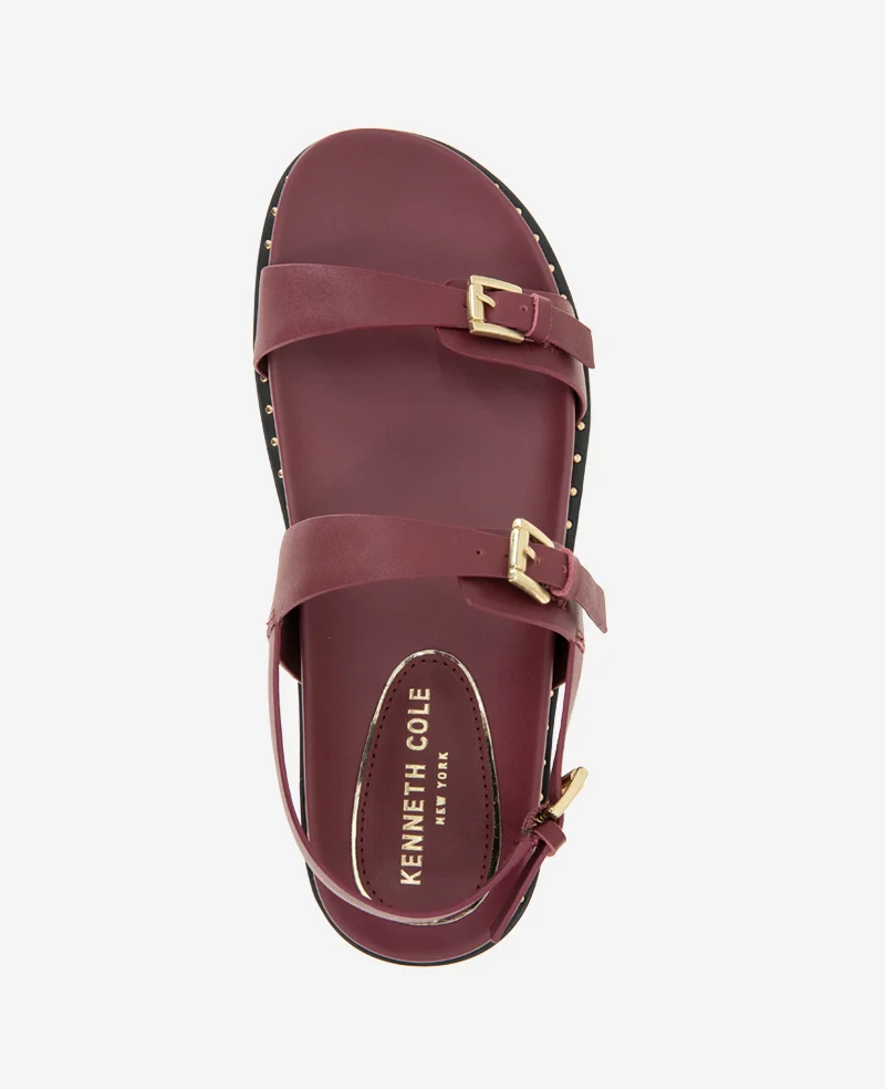Drinity Leather Band Buckle Sandal - Image 7