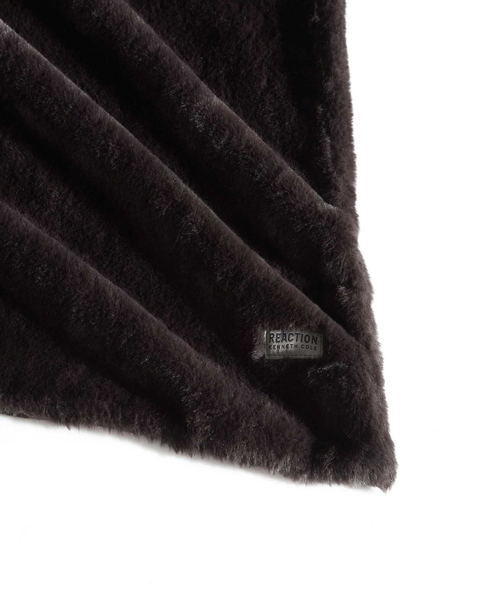 Faux Fur Solid Throw Blanket - Image 5