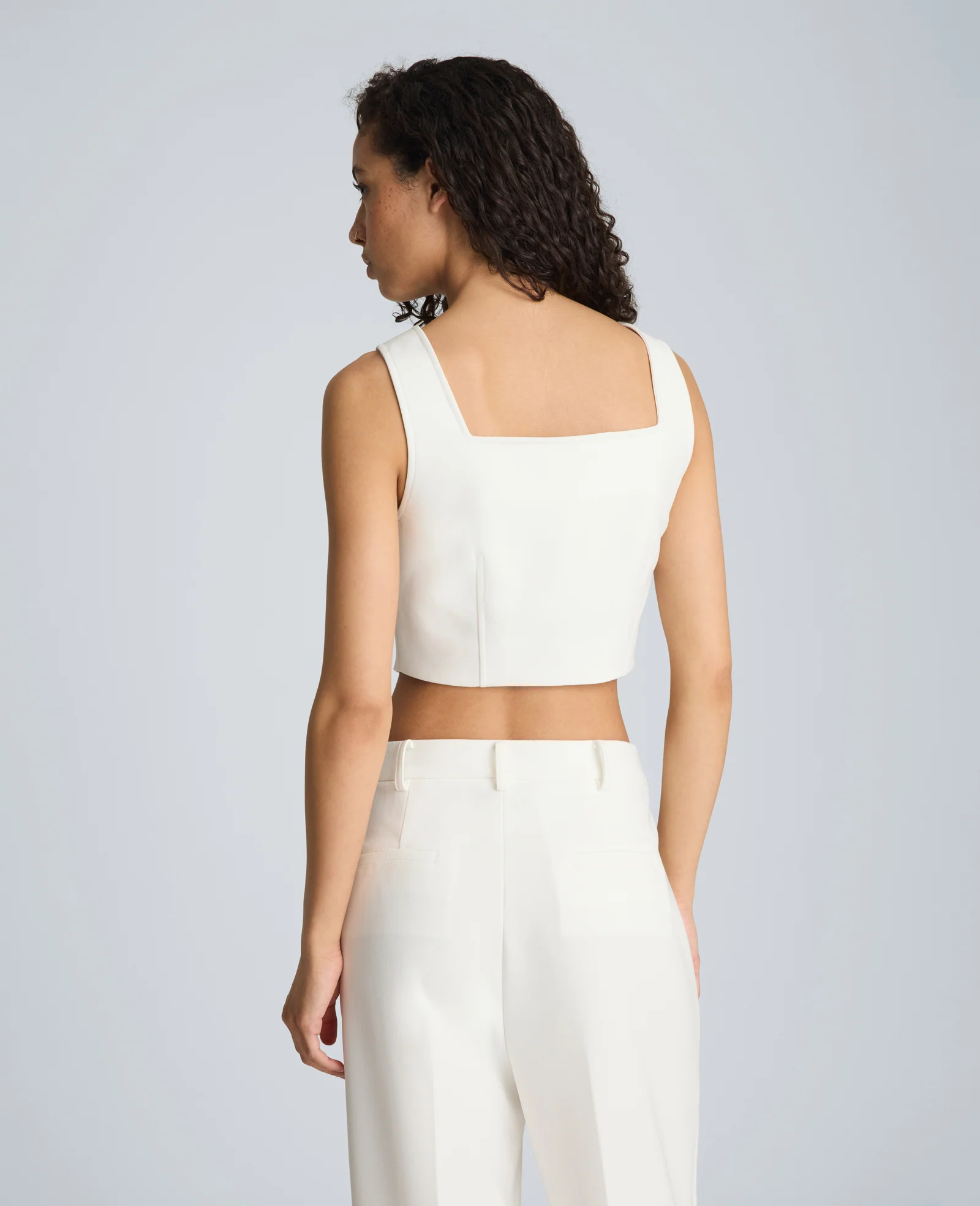Fitted Zip Front Bodice with Zip Pockets - Image 2