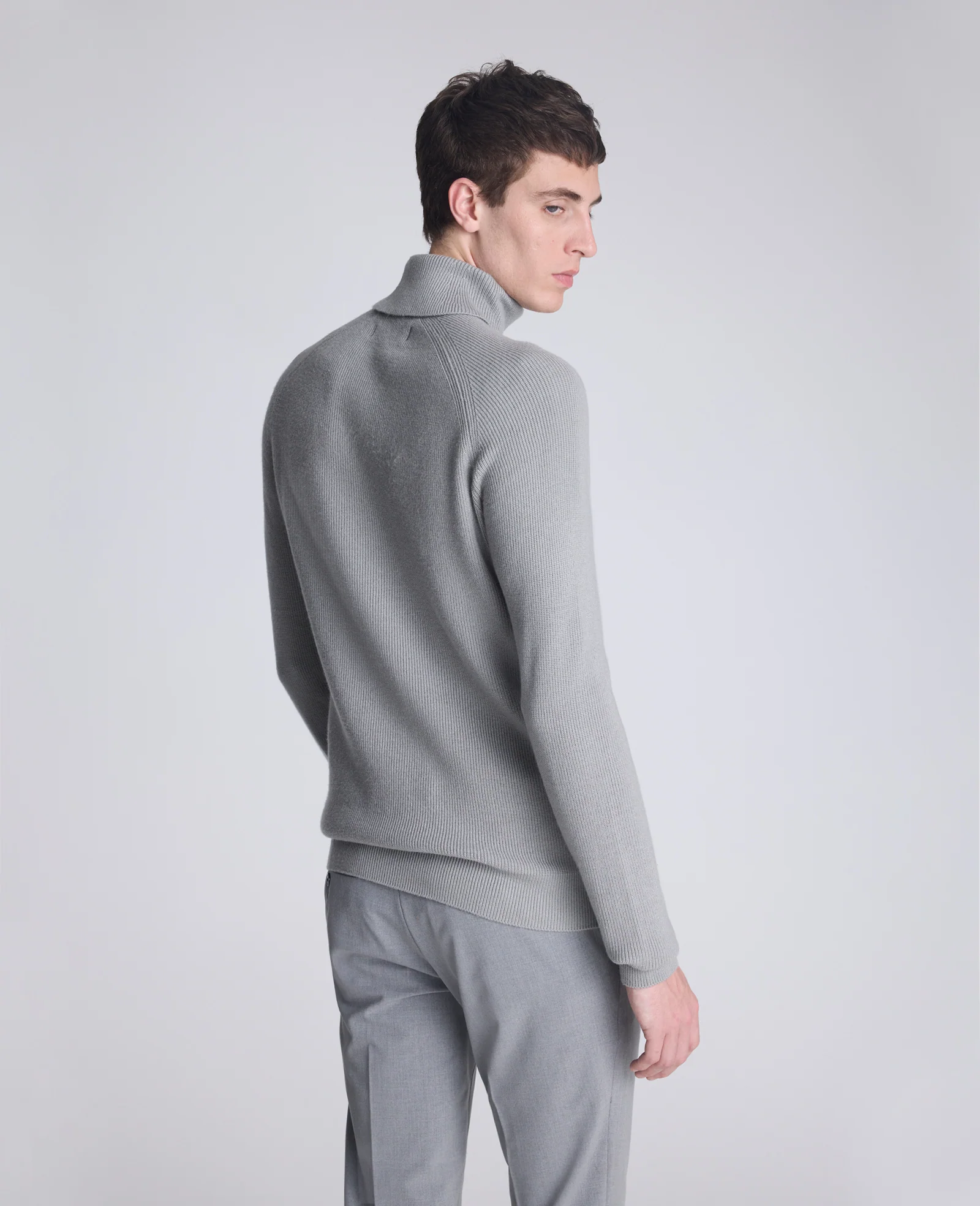 Foldover Turtleneck Sweater - Image 2