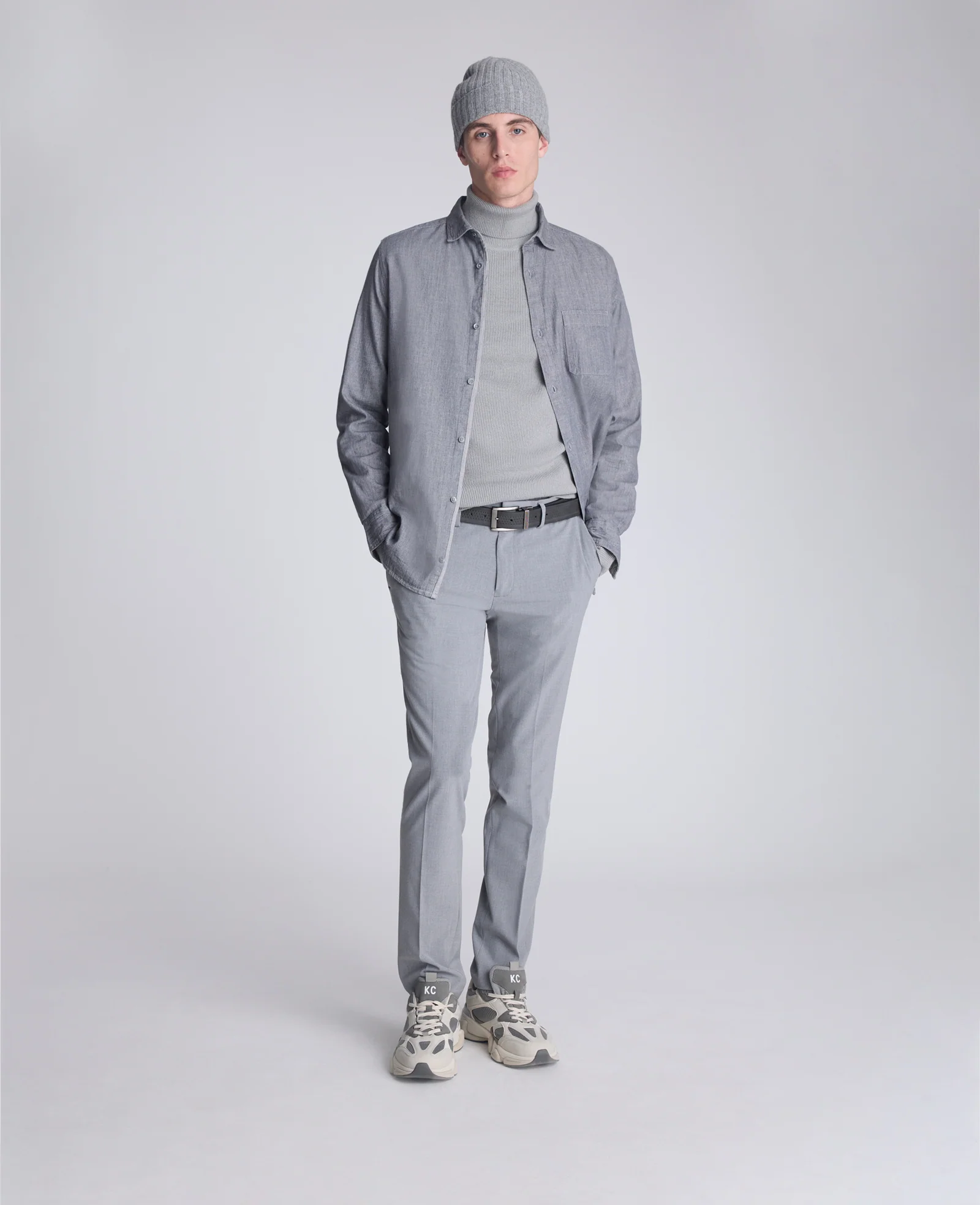 Foldover Turtleneck Sweater - Image 3