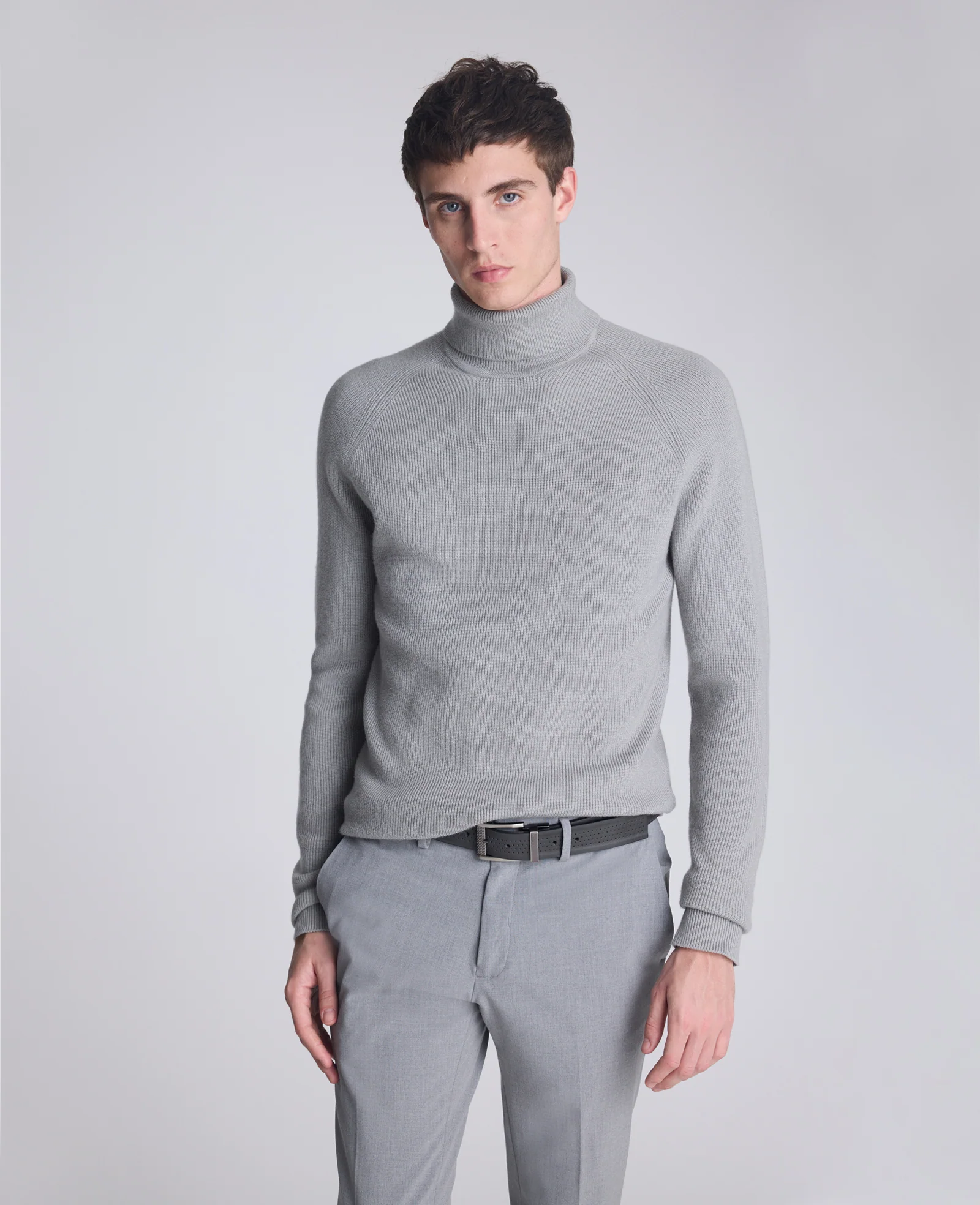 Foldover Turtleneck Sweater - Image 4
