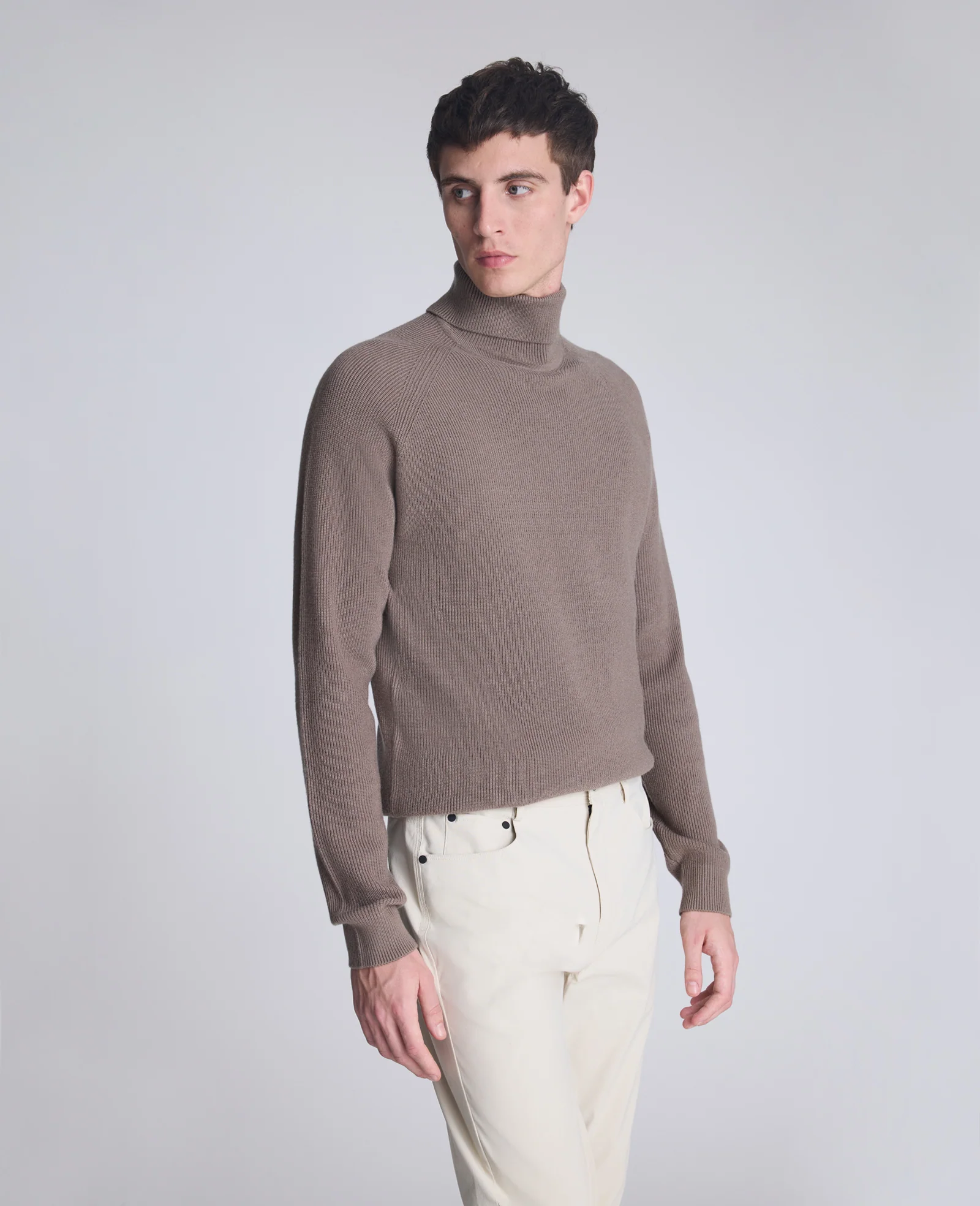 Foldover Turtleneck Sweater - Image 4