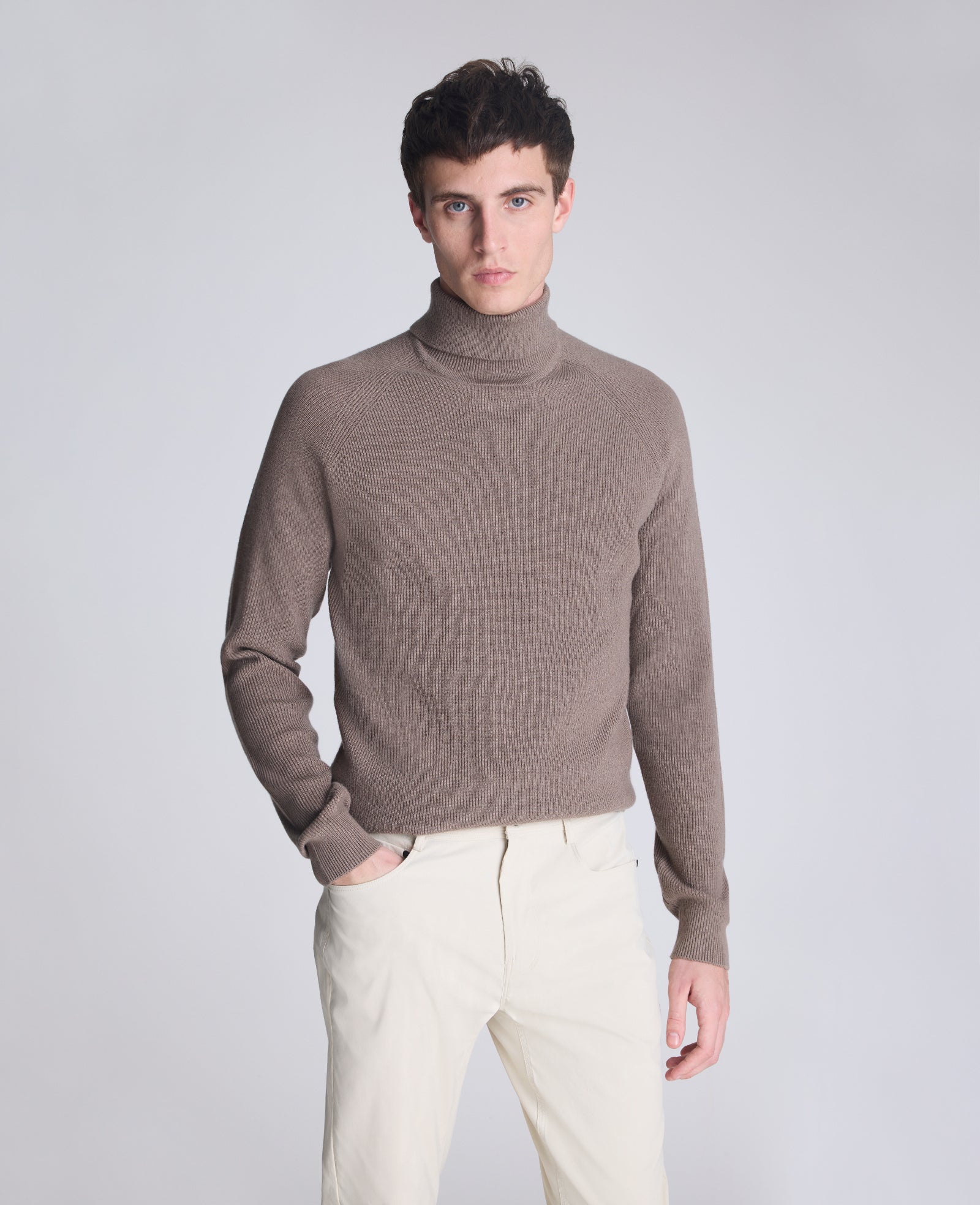 Foldover Turtleneck Sweater - Image 5