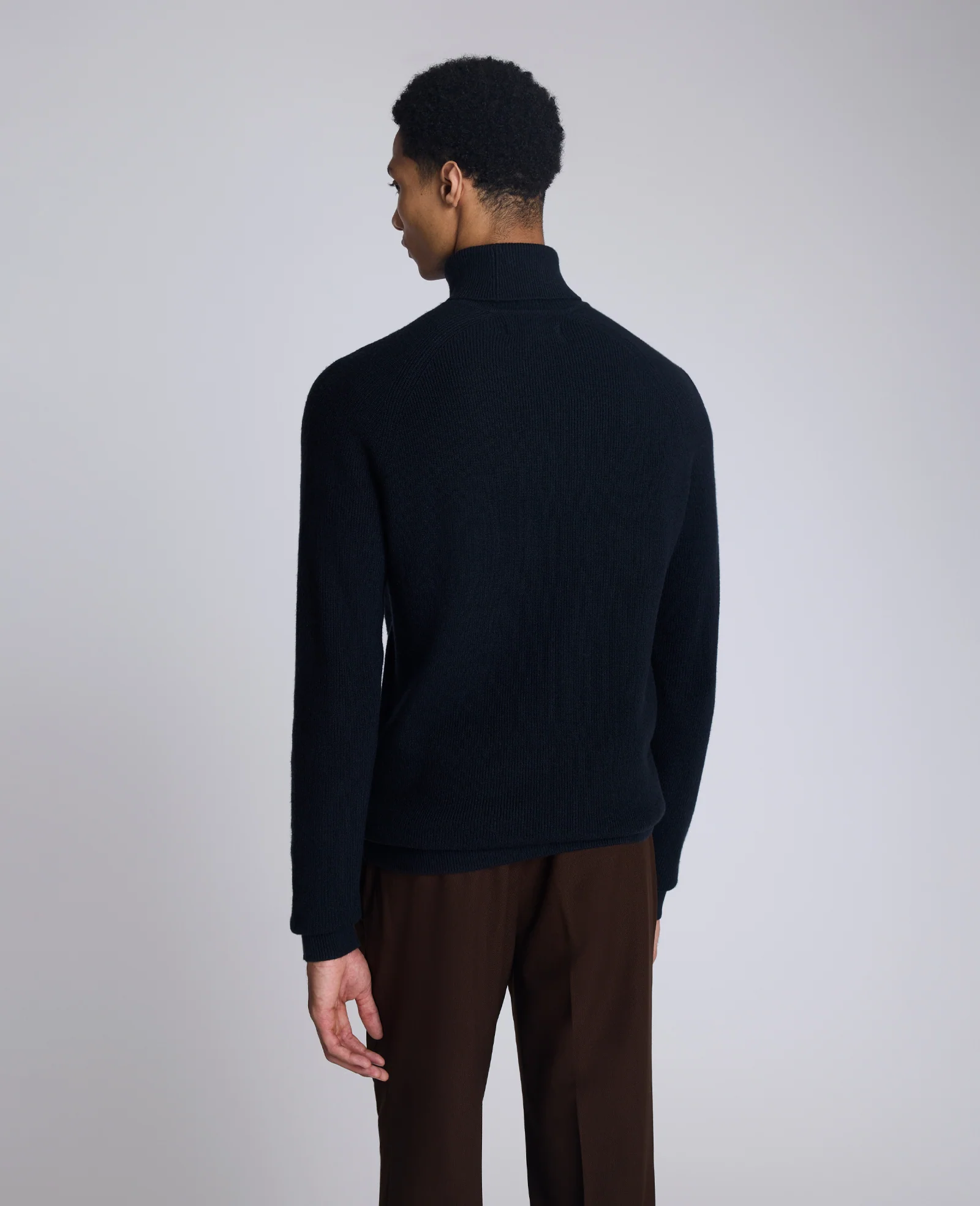 Foldover Turtleneck Sweater - Image 2