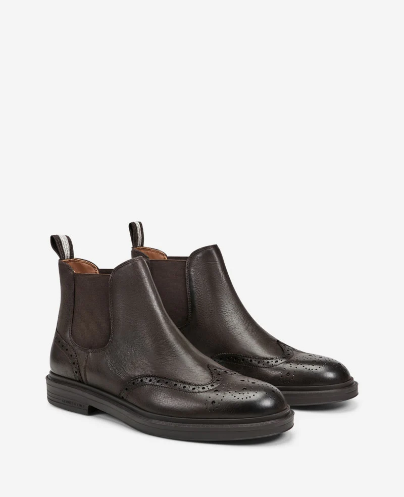 Frank Double Gore Wingtip Chelsea Boot - Image 3