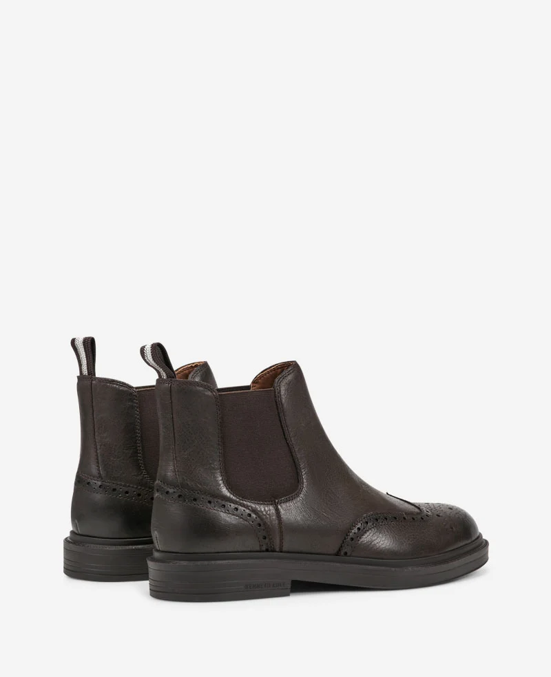 Frank Double Gore Wingtip Chelsea Boot - Image 4