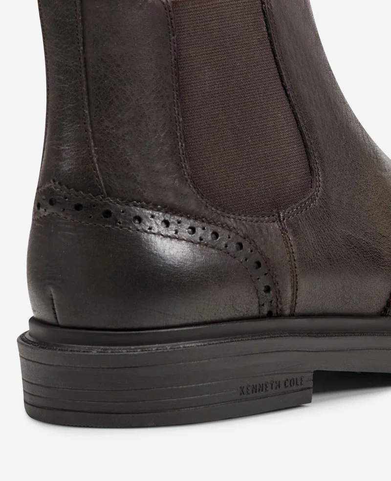 Frank Double Gore Wingtip Chelsea Boot - Image 5