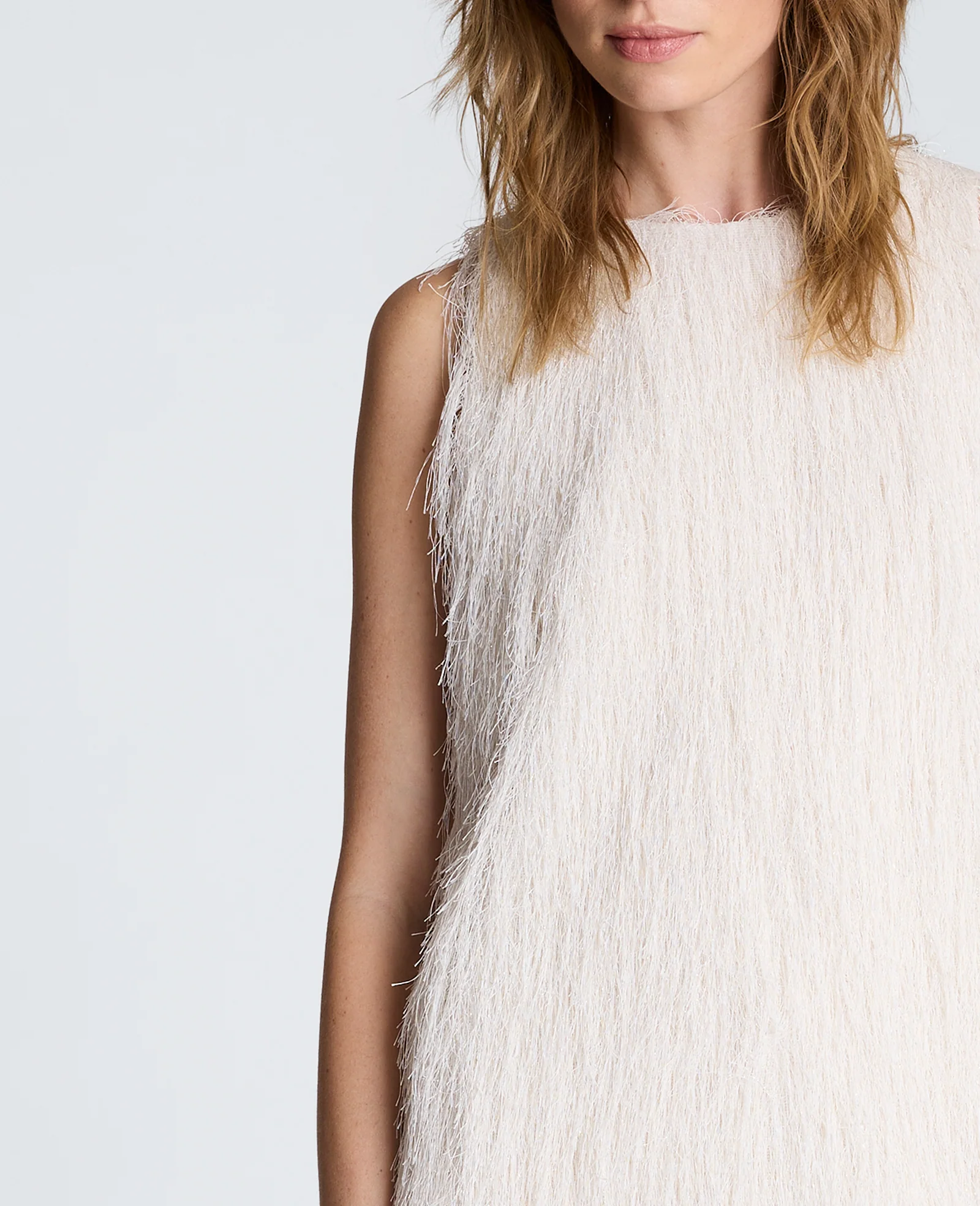 Fringed Mini Dress - Image 3