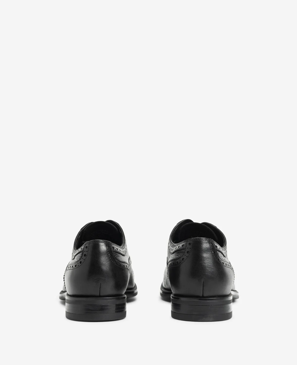 Futurepod Leather Lace-Up Oxford with Medallion Cap Toe - Image 3