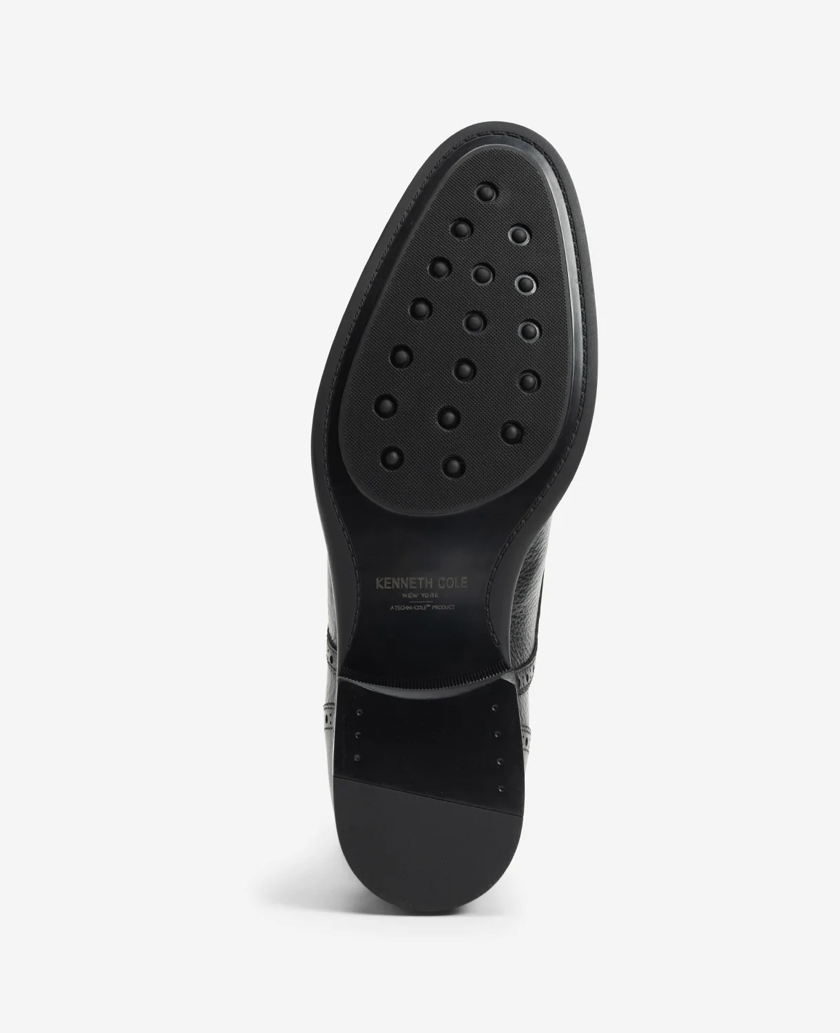 Futurepod Leather Lace-Up Oxford with Medallion Cap Toe - Image 5
