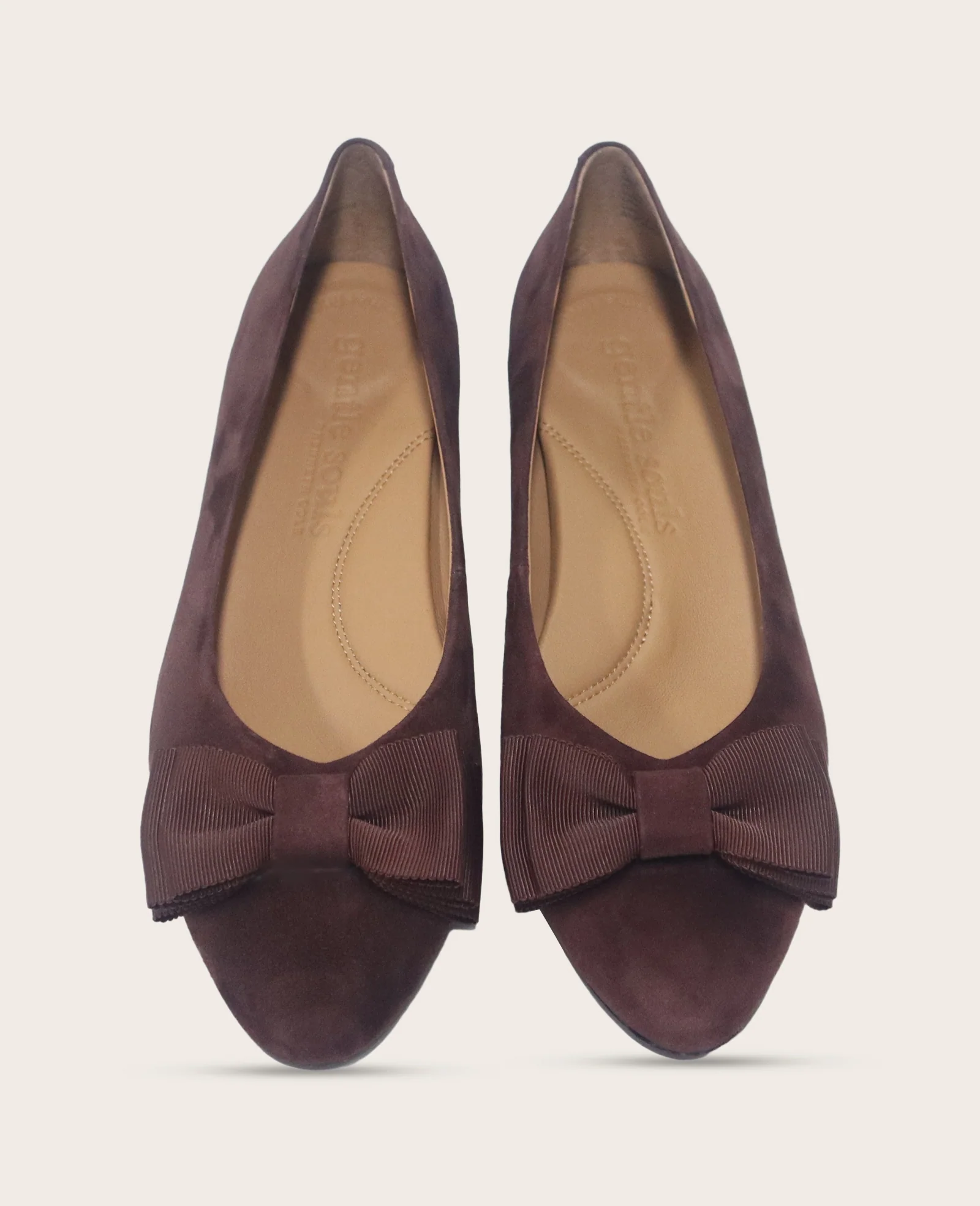 GENTLE SOULS - Atlas Suede Bow Flat - Image 3