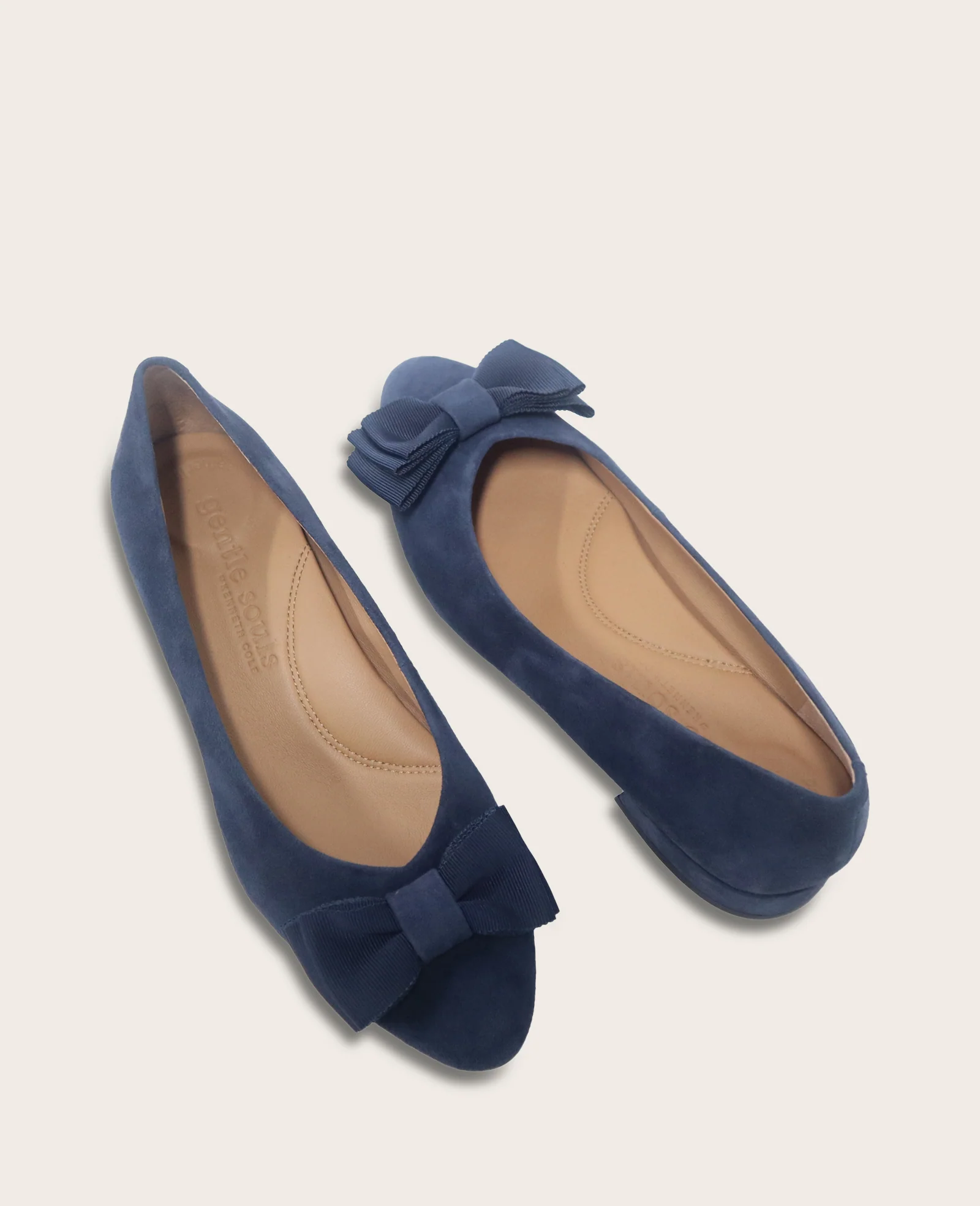 GENTLE SOULS - Atlas Suede Bow Flat - Image 2