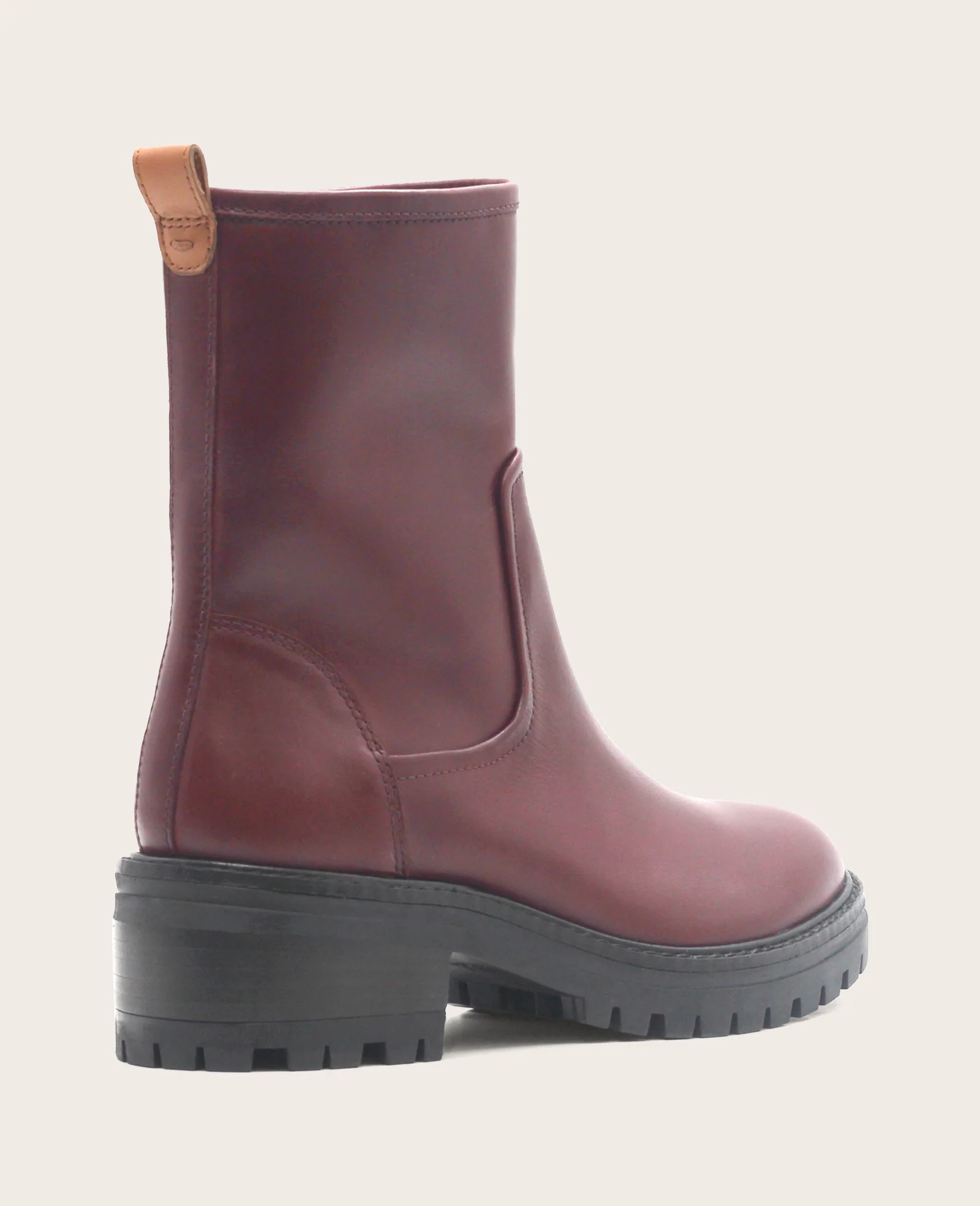 GENTLE SOULS - Bailah Leather Side Zip Lug Boot - Image 2