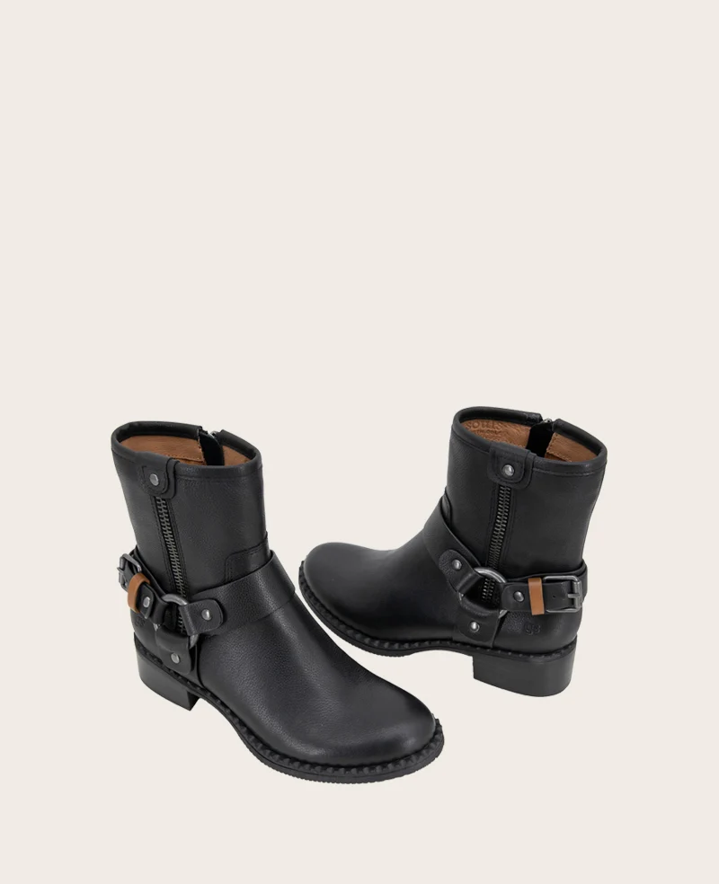 GENTLE SOULS - Barker Leather Moto Boot - Image 2
